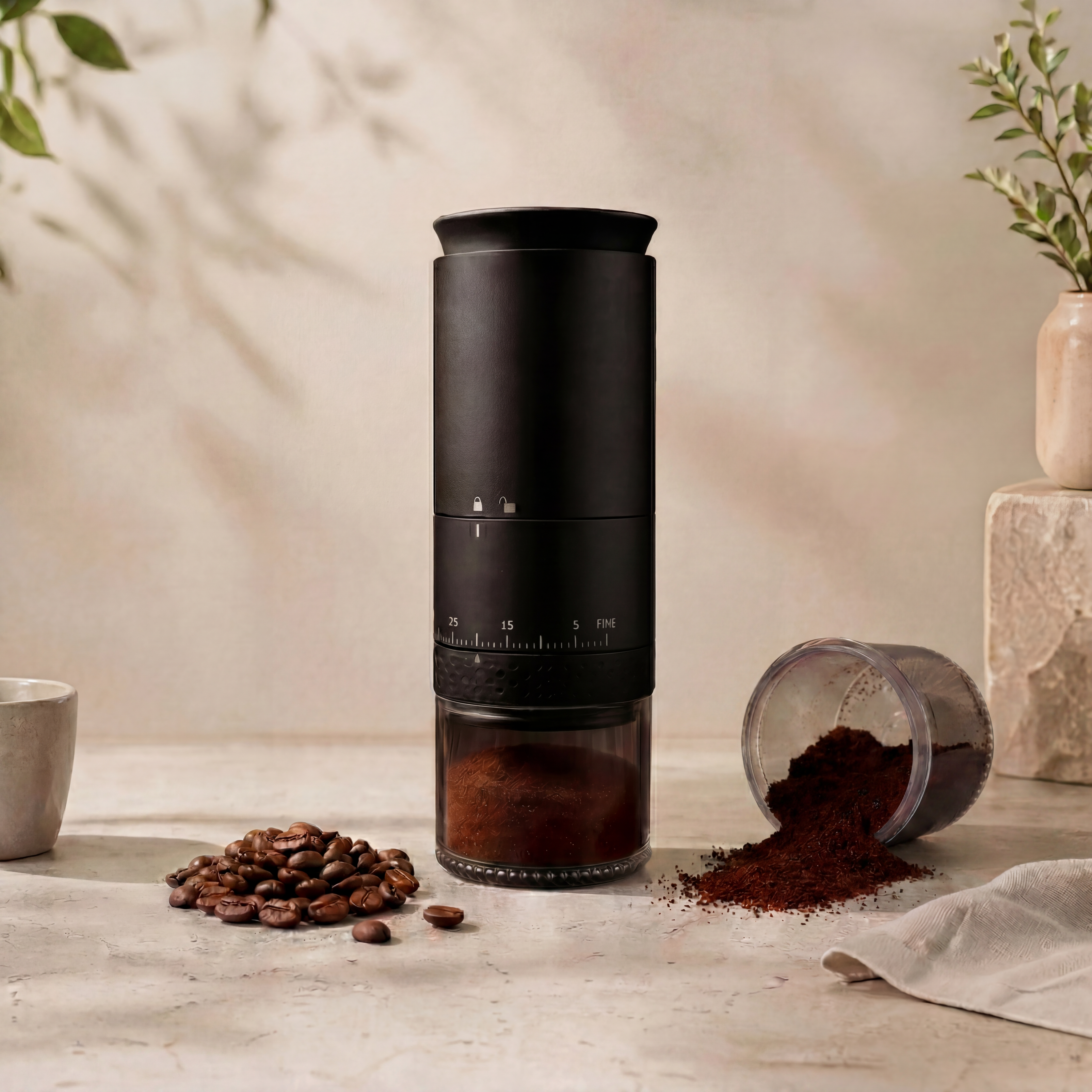 Pulse Portable Electric Coffee Grinder