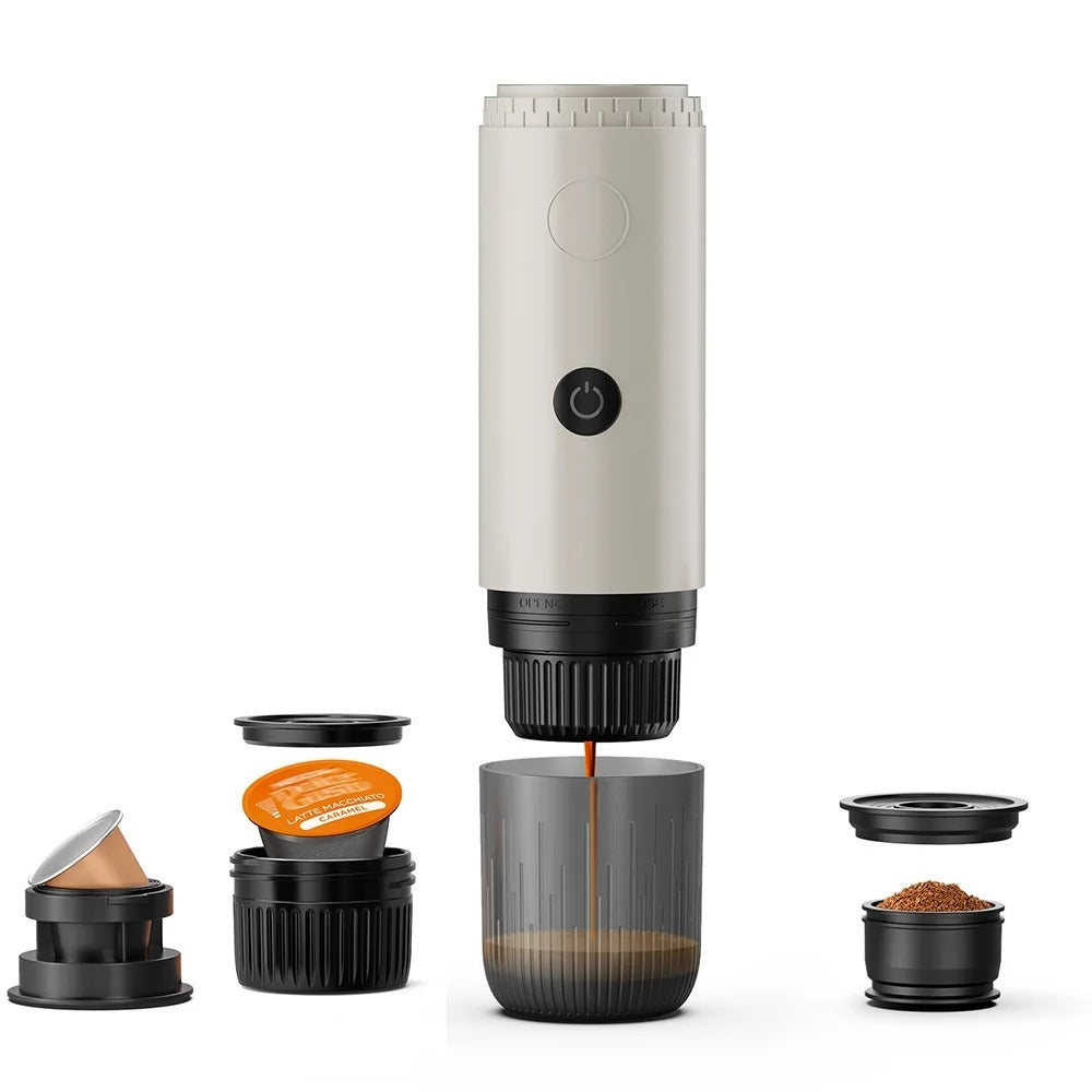 3-in-1 Portable Electric Espresso Maker