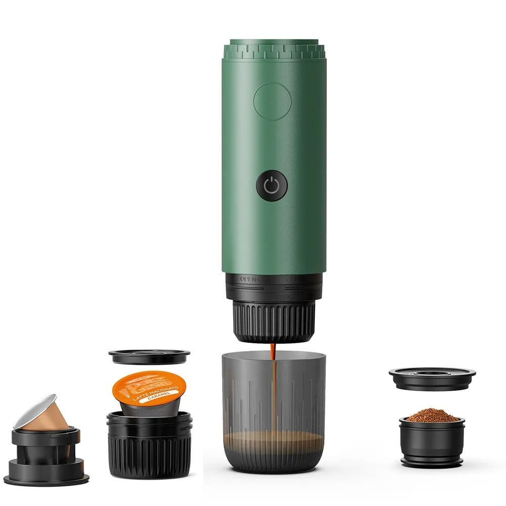 3-in-1 Portable Electric Espresso Maker